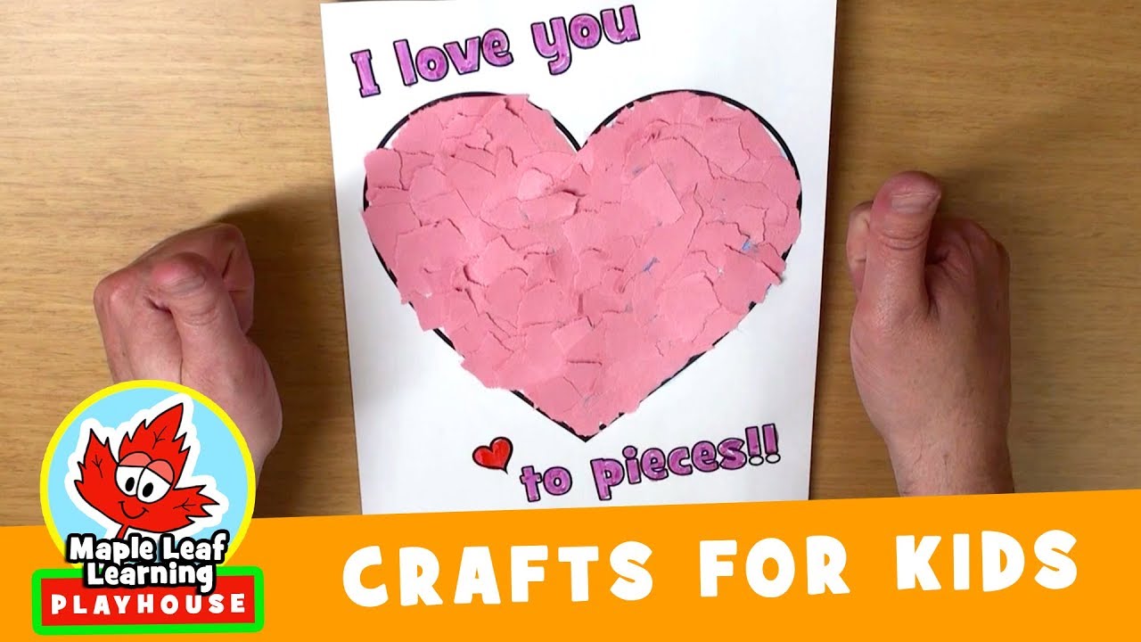 Heart Craft for Kids | Maple Leaf Learning Playhouse
