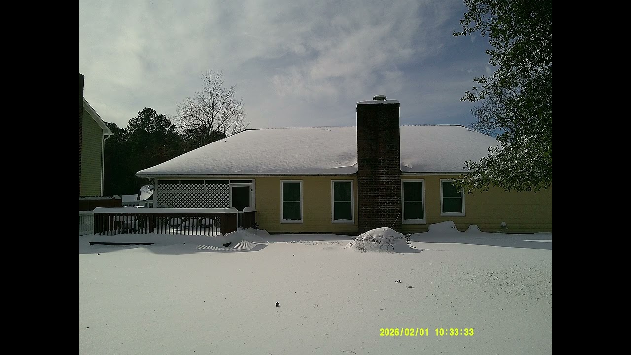 Huge snowstorm in NC