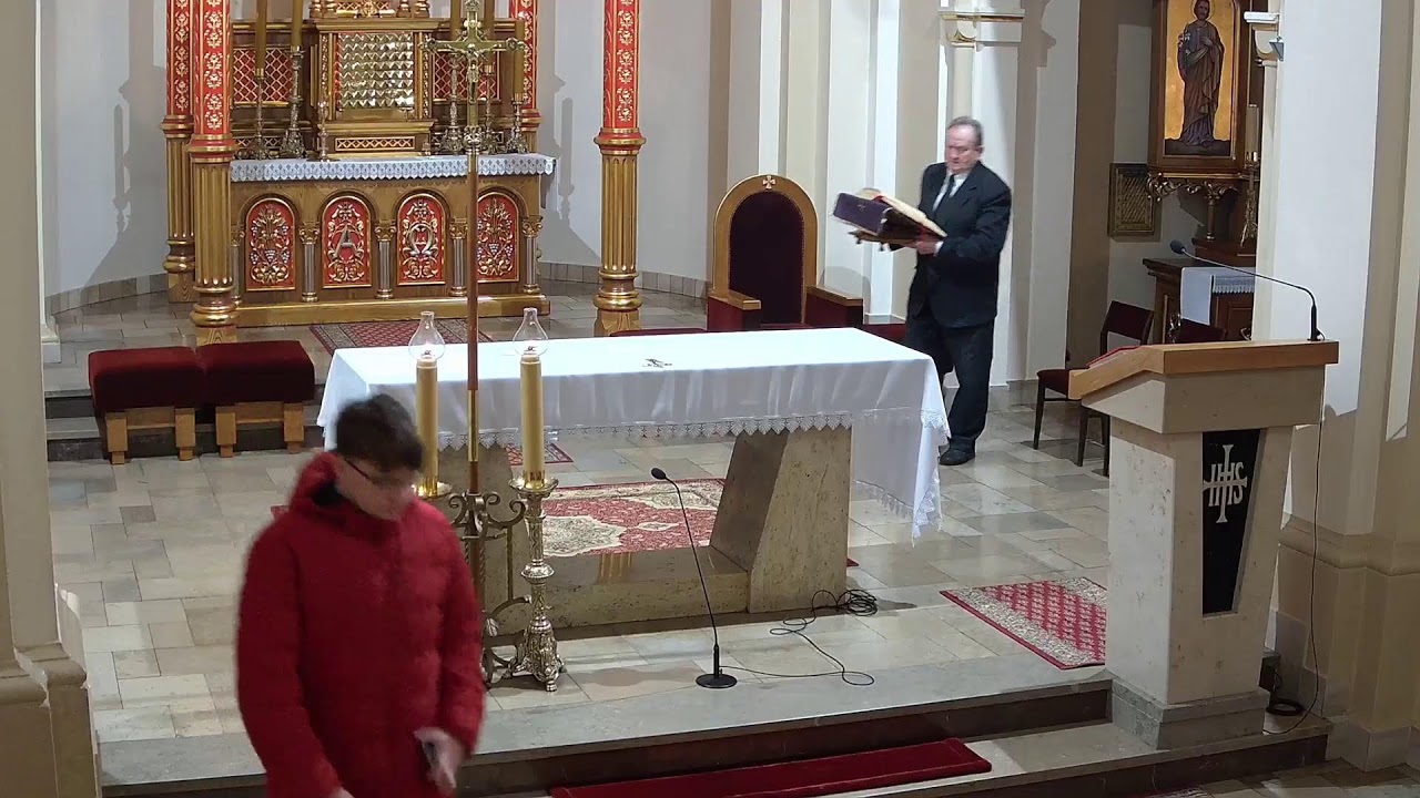 22.02.2026 r. - g. 15.15  - I niedziela Wielkiego Postu,  Gorzkie Żale i  Msza św.