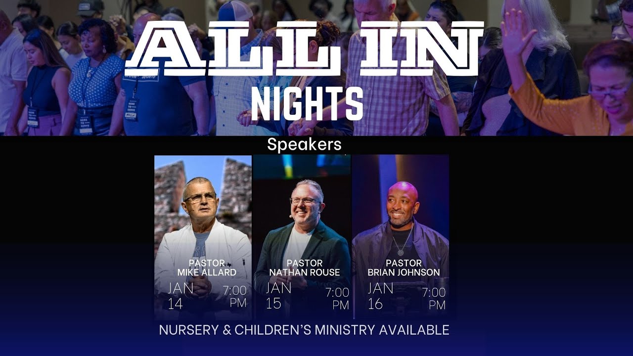 All In Night 3 - Pastor Brian Johnson