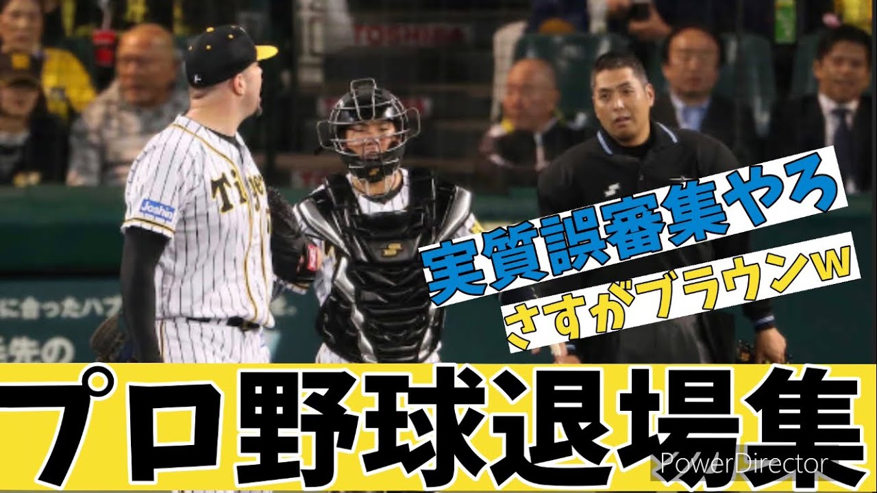 【第二弾】プロ野球退場集