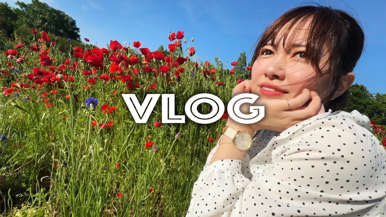 妄想では付き合ってる彼女とお花畑デート【VLOG】