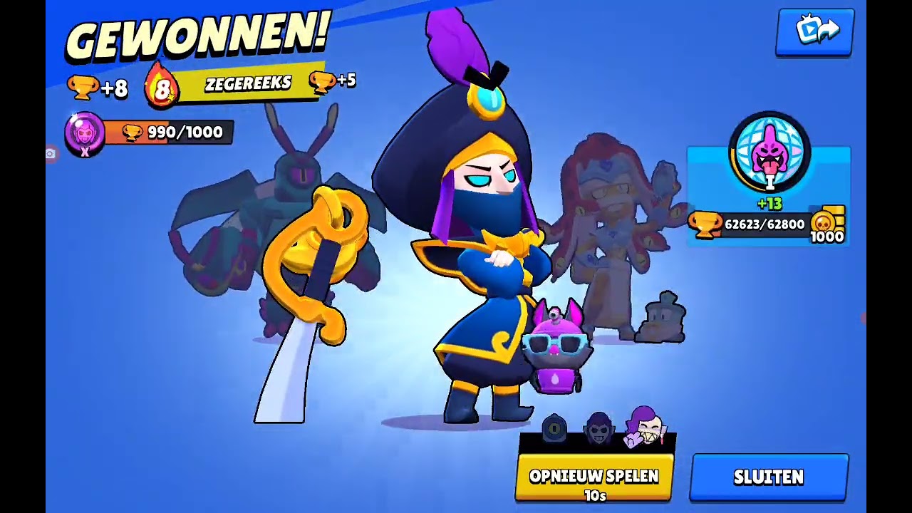 Mortis naar 1000 trofeeën