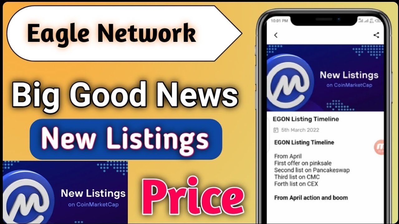 Eagle Network New Listings || Eagle Network Price || Big Good News Eagle Network