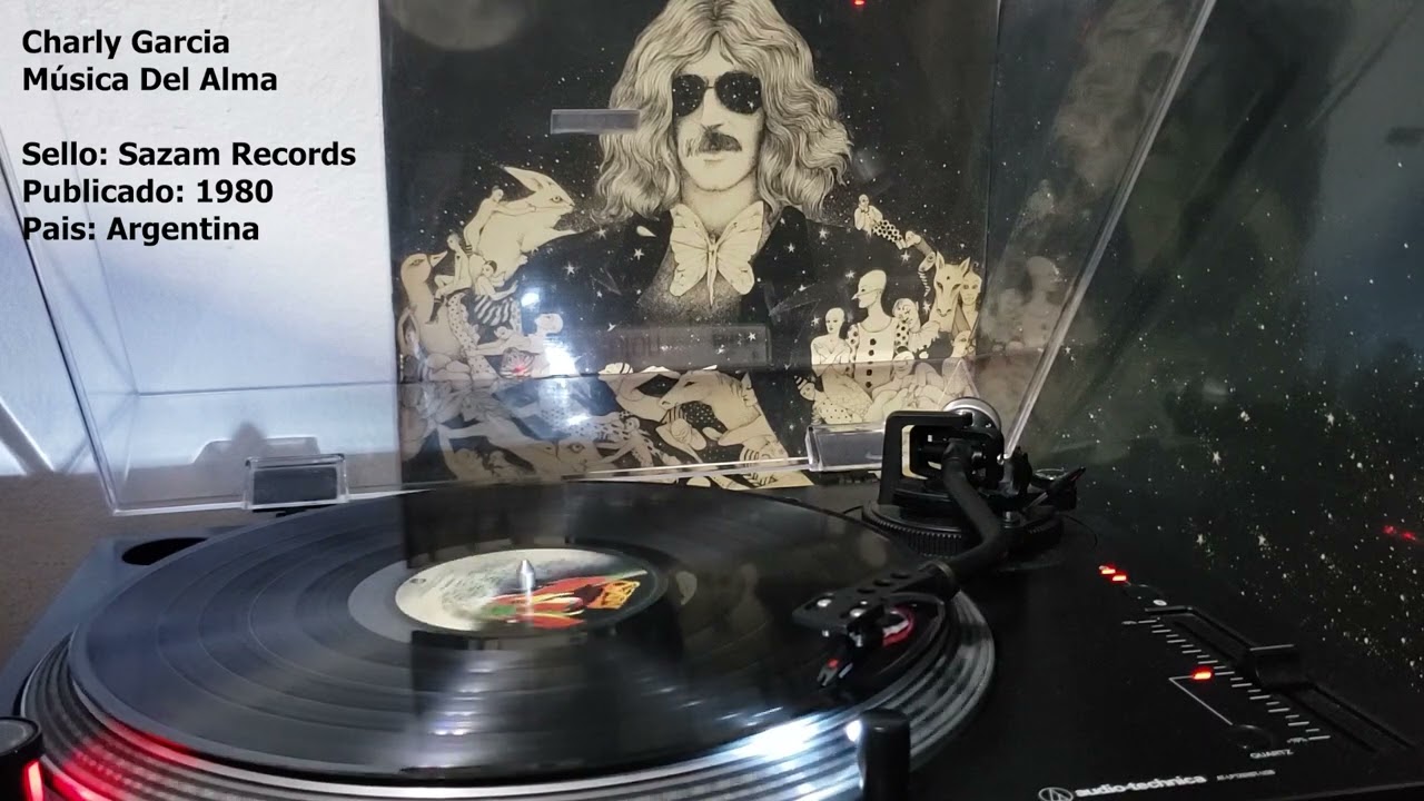 CHARLY GARCIA - MUSICA DEL ALMA - VINILO REEDICIÓN VS ORIGINAL