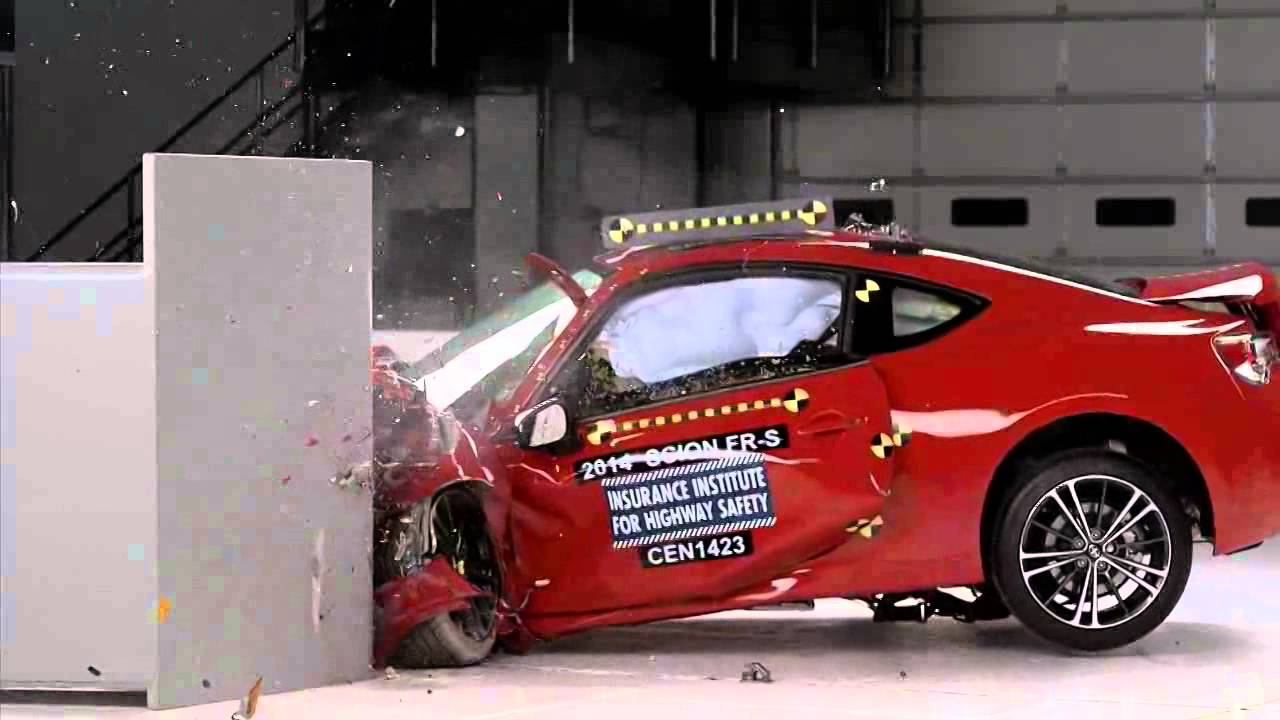 2014-2020 Toyota 86/Subaru BRZ/Scion FR-S IIHS Small Overlap Crash Test