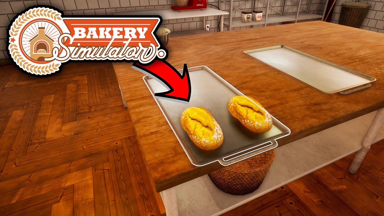 CHLEB ZŁOCISTY - POMYLIŁEM ZAMÓWIENIA - Bakery Simulator #2 | Radex