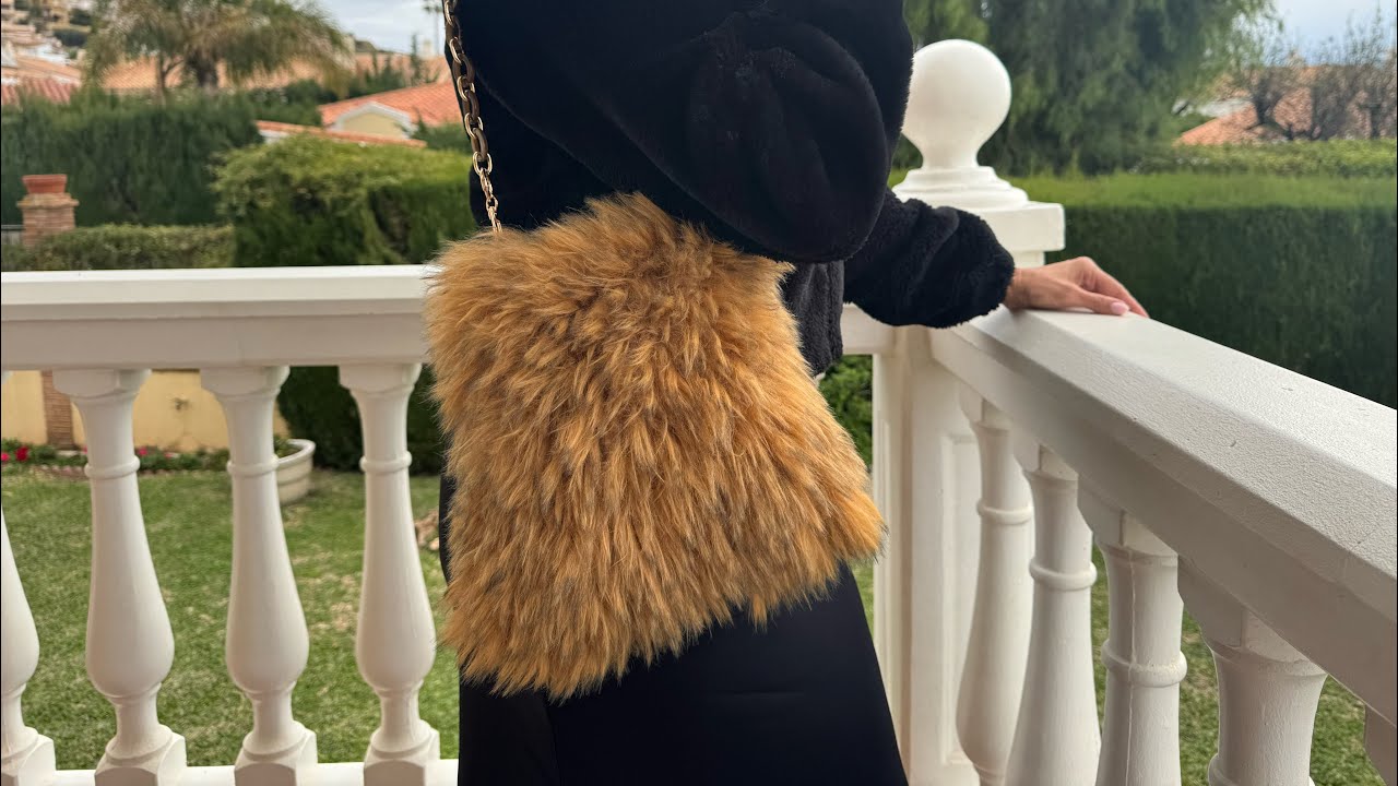 Bolso a dos agujas…yupi !!! Fácil!!!❤️❤️