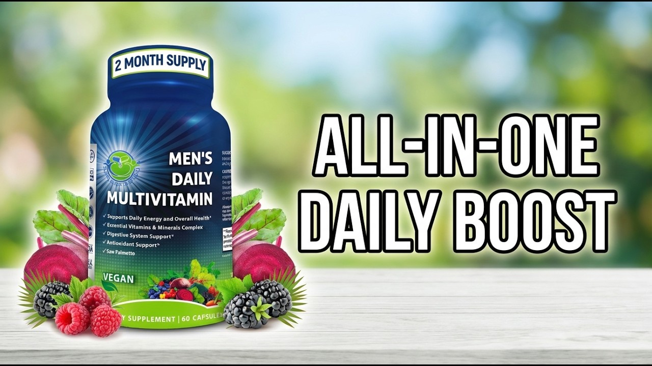 Men's Multivitamin: Skip 5 Pills Daily? [Review]