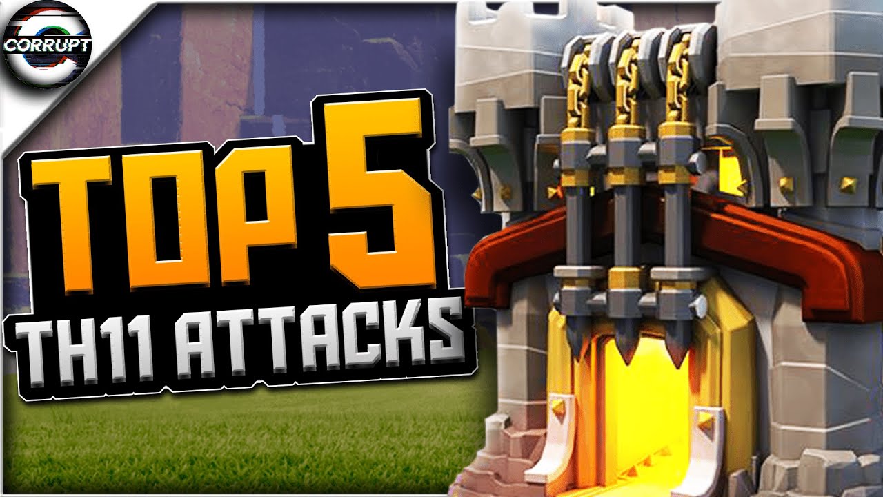 TOP 5 TH11 Attack Strategies | TH11 Attack Guide | Clash of Clans