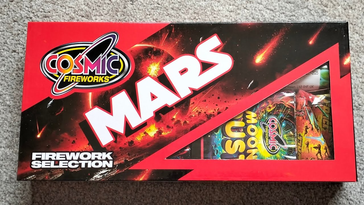 Cosmic Fireworks Mars Selection Box