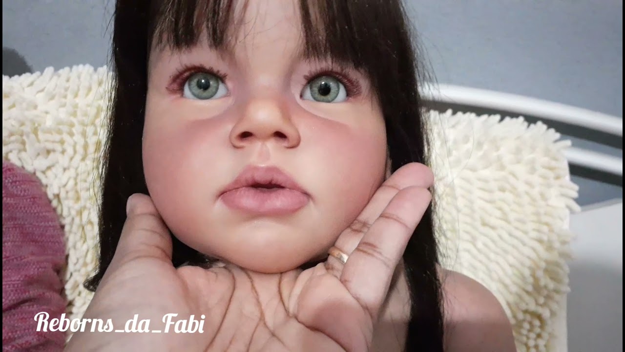 Minha menina Reborn! Um sonho realizado! kit Angelica