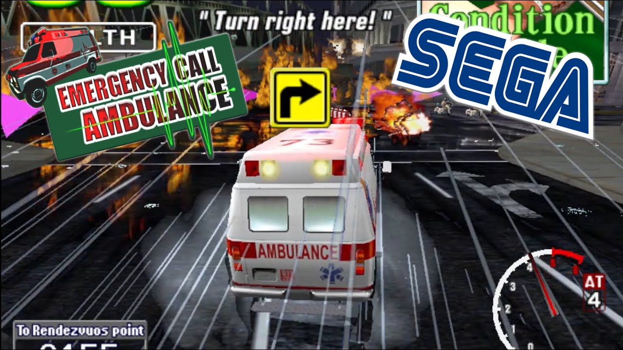 Emergency Call Ambulance (SEGA - 1999) Full Game!
