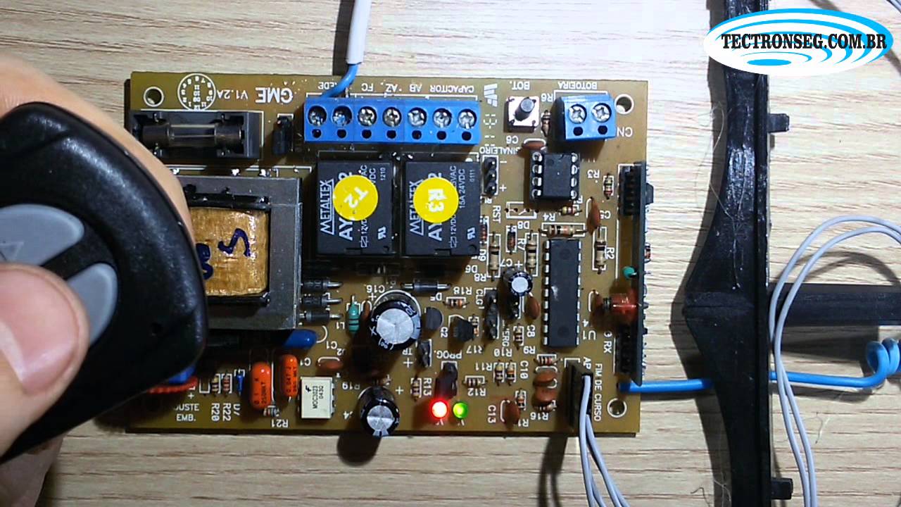 Programação placa G1 Garen/Unisystem - Modelo Antigo