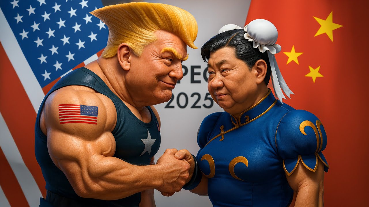 直播，川普会见习近平
