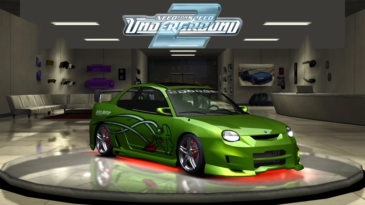 NFS Underground 2 - Dodge Neon Tuning & Customization