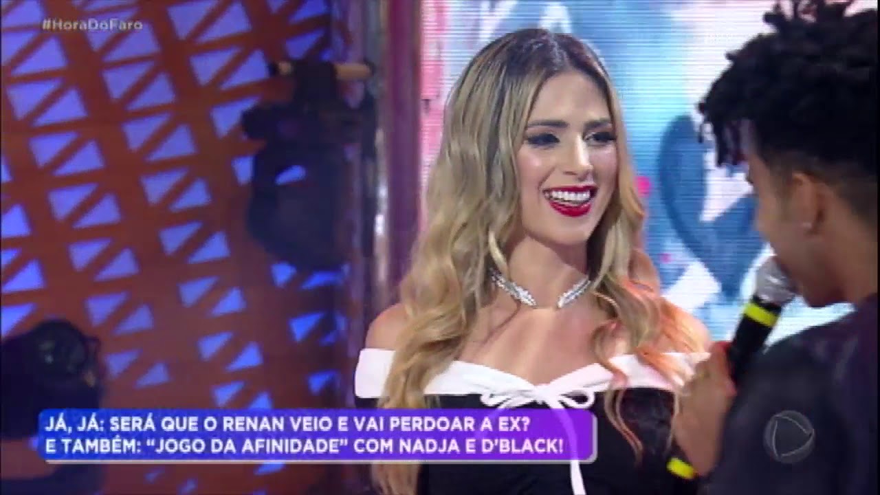 D'Black dança coladinho com Nadja