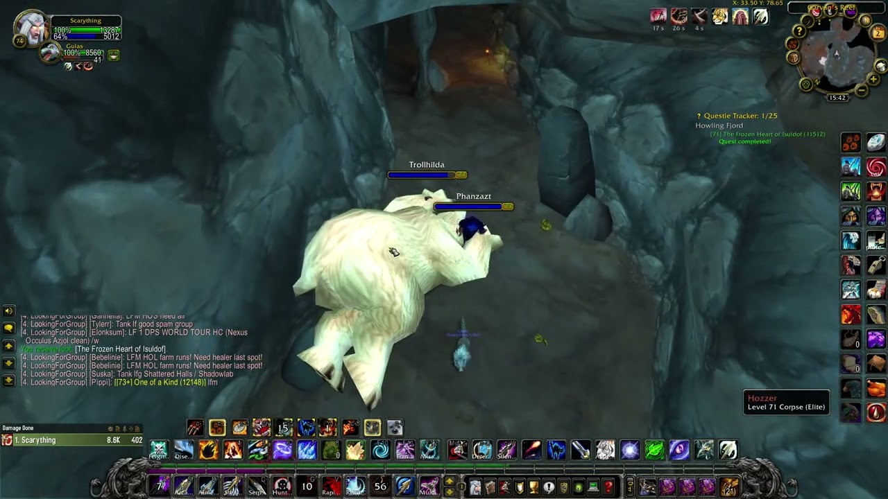The Frozen Heart of Isuldof (WOW WOTLK quest)
