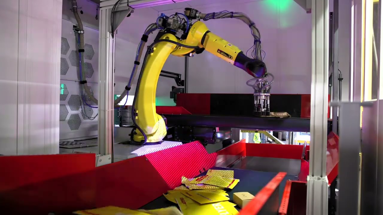 FIZYR | Singulation High- Speed Parcel Handling - ROSI DHL Madrid