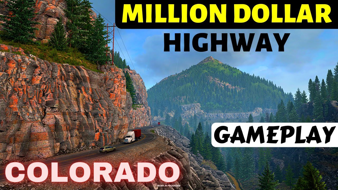 Colorado: Million Dollar Highway - With Exclusive Gameplay | New Map DLC - American Truck Simulator