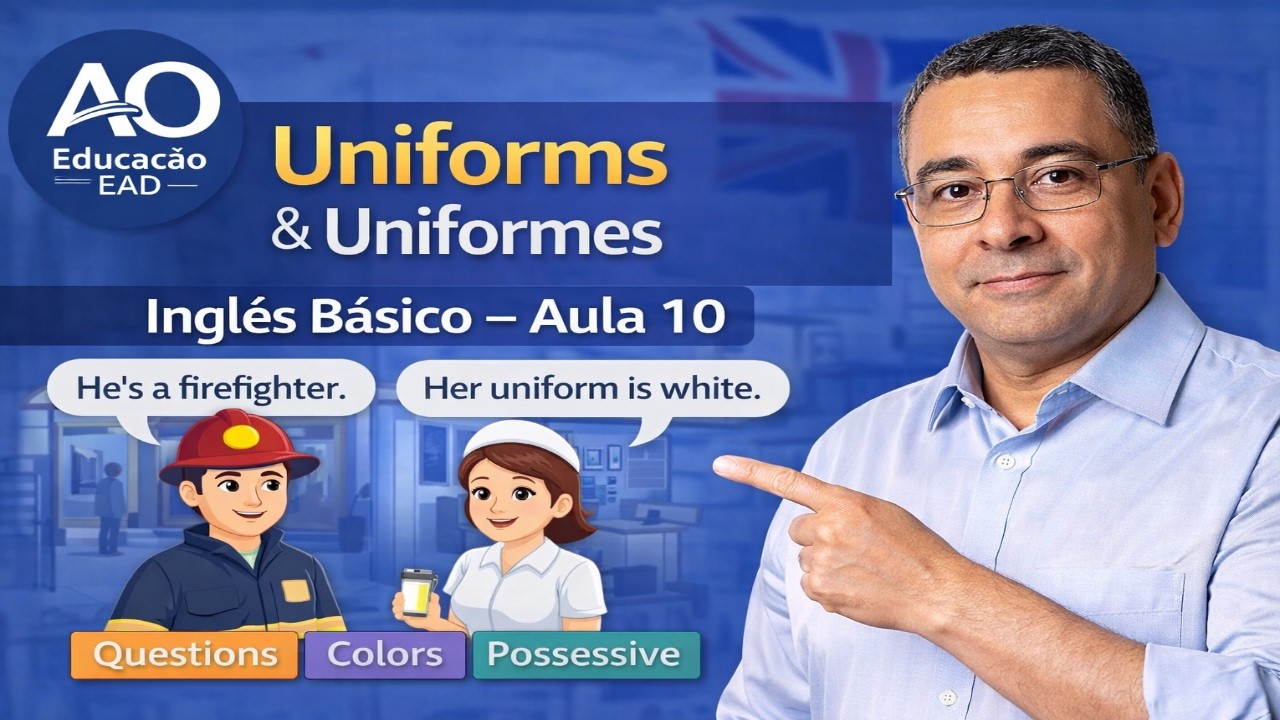 Whose / Possessive 's I Aula 10 Curso de Inglês (Nível Básico)