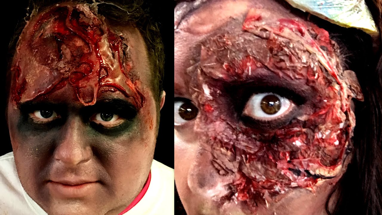 TimeLapse Zombie Makeup tutorial