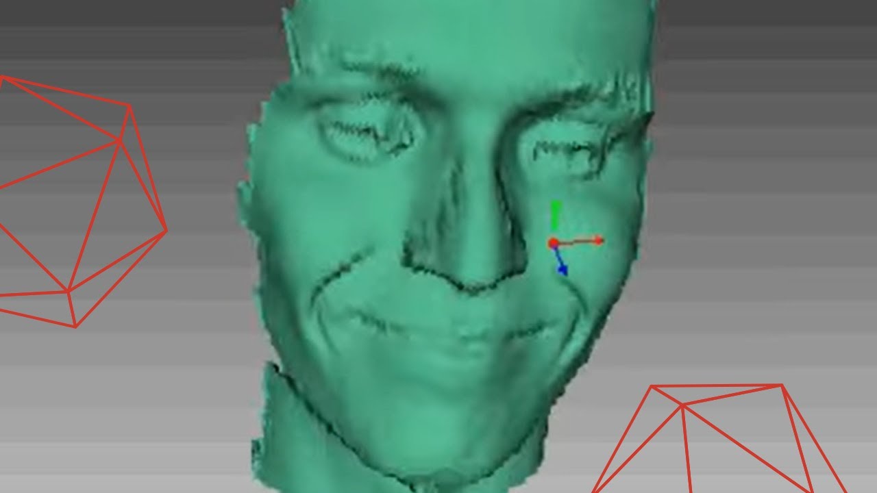 3D Facial Scanning In Real-Time Video Mode