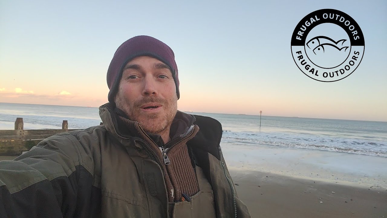 Chasing Rays from the shore at Sandown Bay uk sea fishing isle of wight