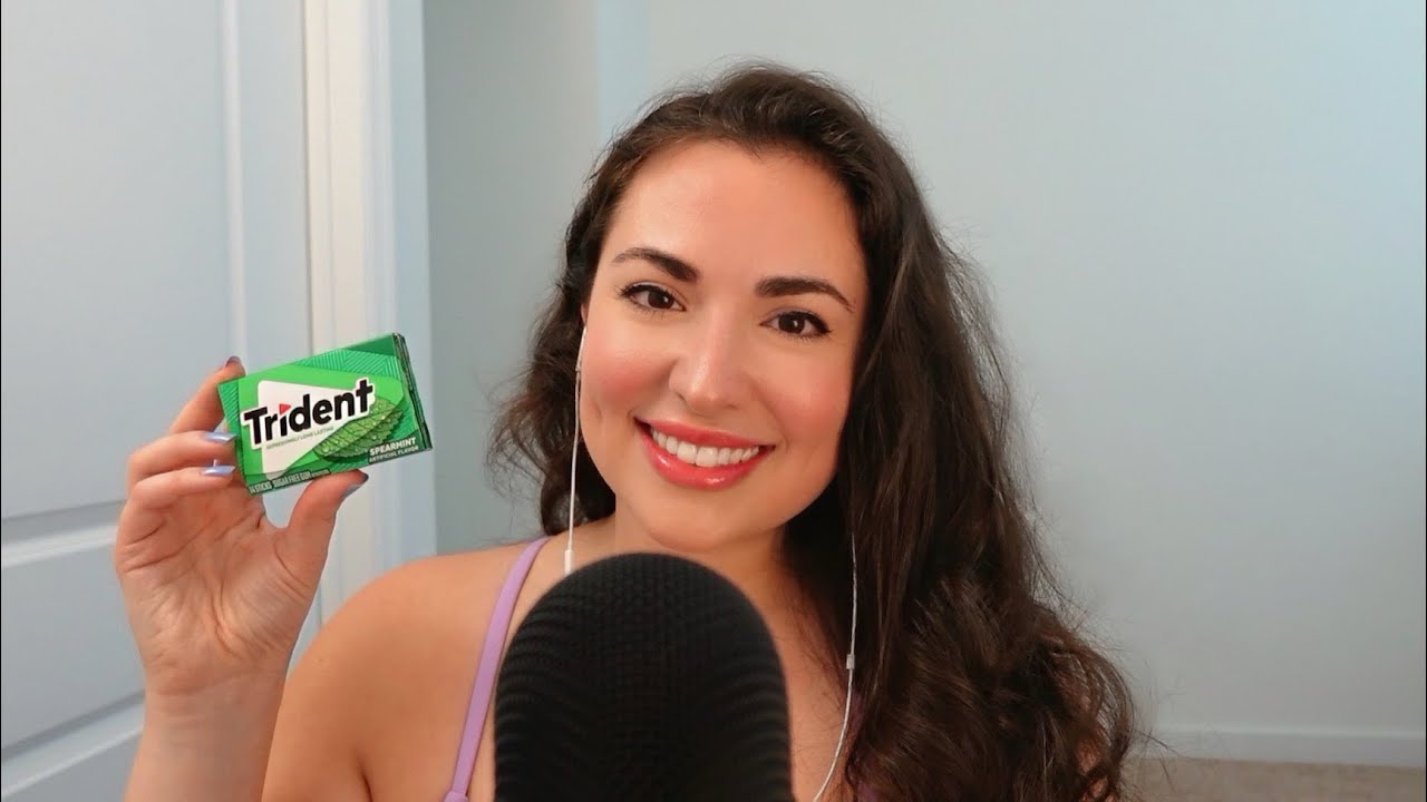 Gum Chewing ASMR (no talking)
