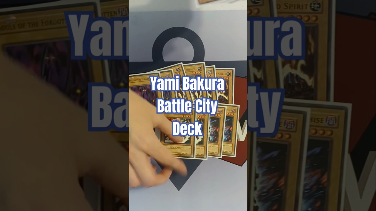 Yami Bakura Battle City Character Deck