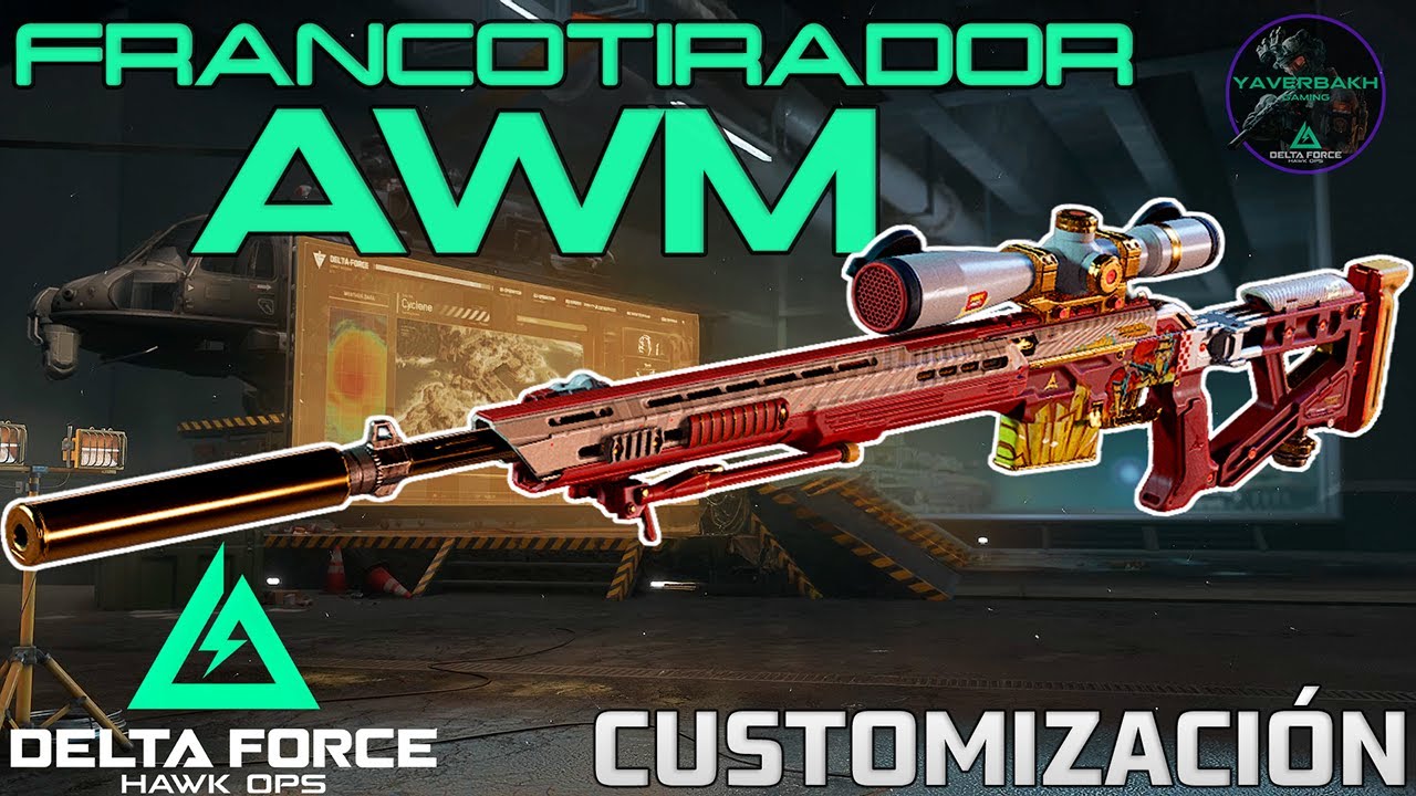AWM | Francotirador EXTRAORDINARIO en Delta Force | Guía y Customización en Español