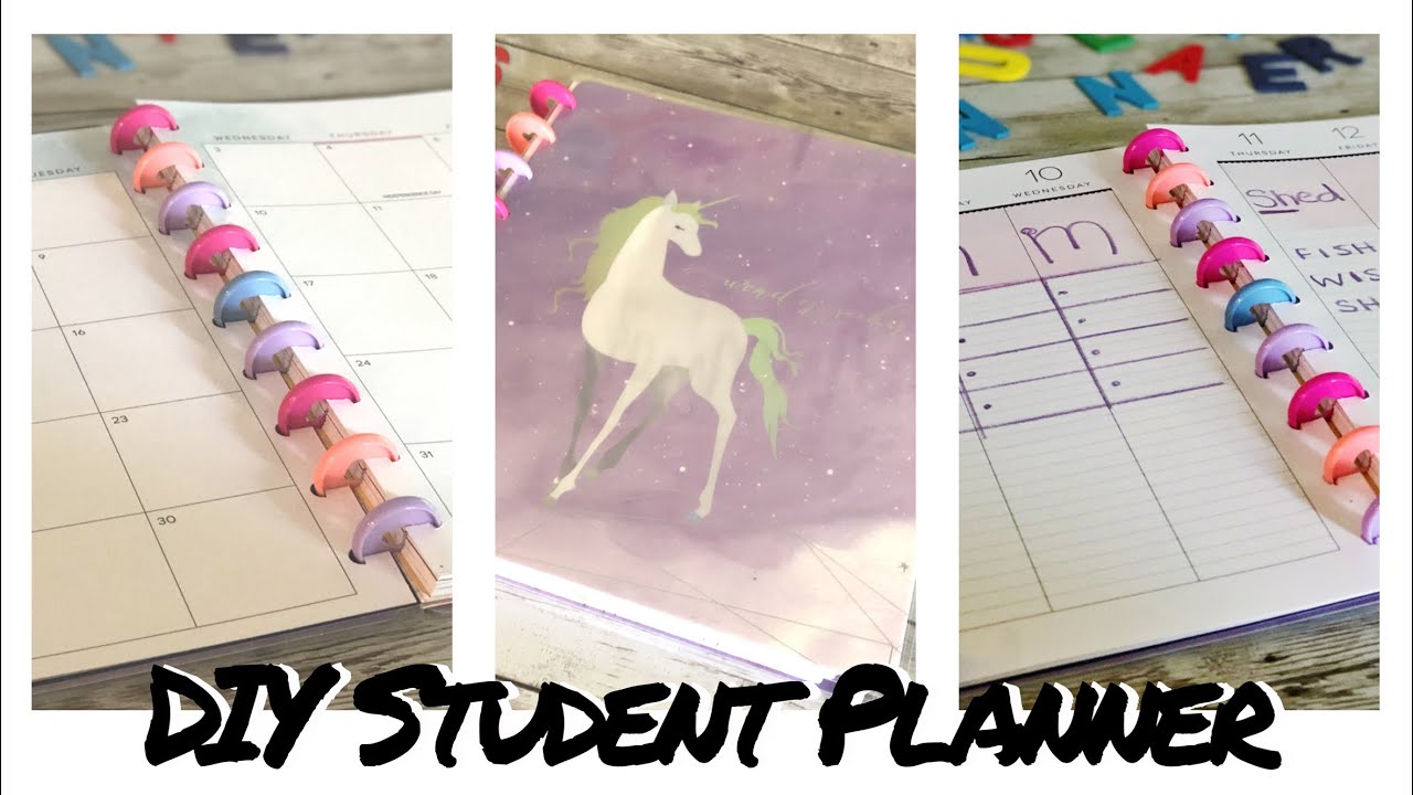 DIY STUDENT HAPPY PLANNER | KINDERGARTEN  EDITION