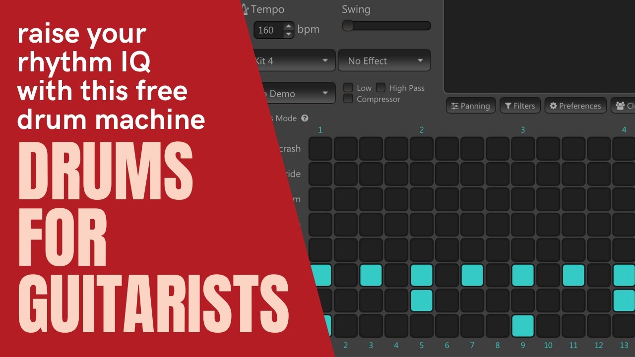 Drums For Guitarists: Understanding Beats With The Drumbit Step Sequencer