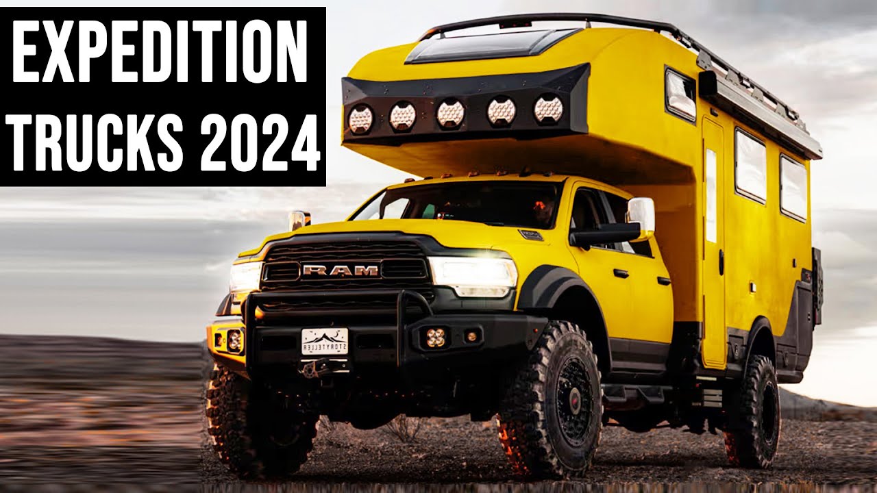 Новые автомобили для экспедиций на базе пикапов: видеогид от Overlander на 2024 год.