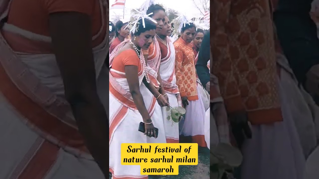 sarhul festival celebration 🎊🎊 all over india