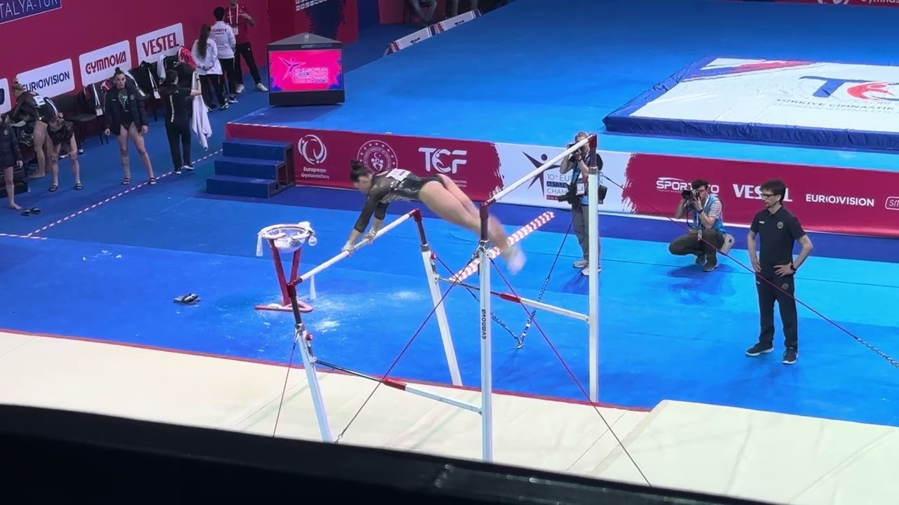 Manila Esposito Uneven Bars European Championship 2023
