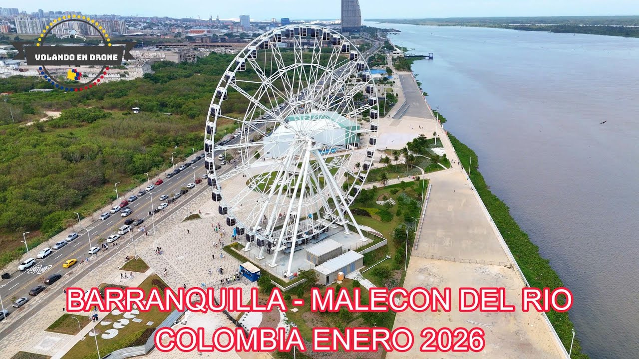 BARRANQUILLA  MALECON DEL RIO   COLOMBIA ENERO 2026