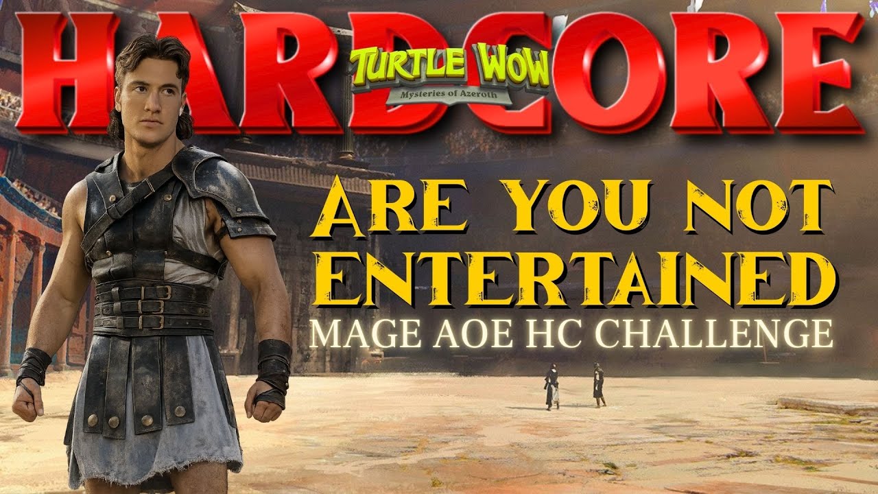 BOORING!! Hardcore Mage AOE Challenge Pt.4 (Turtle WoW)