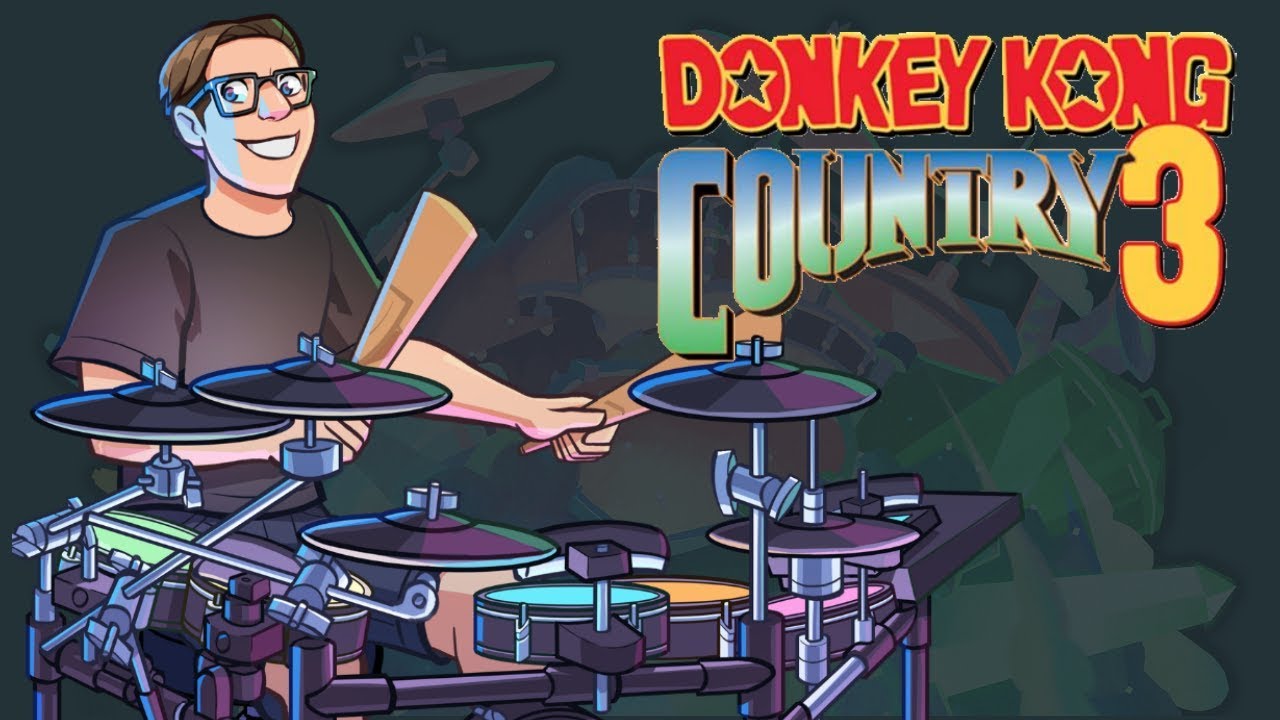 Donkey Country 3 - Rockface Rumble | Drum Cover | Flewp