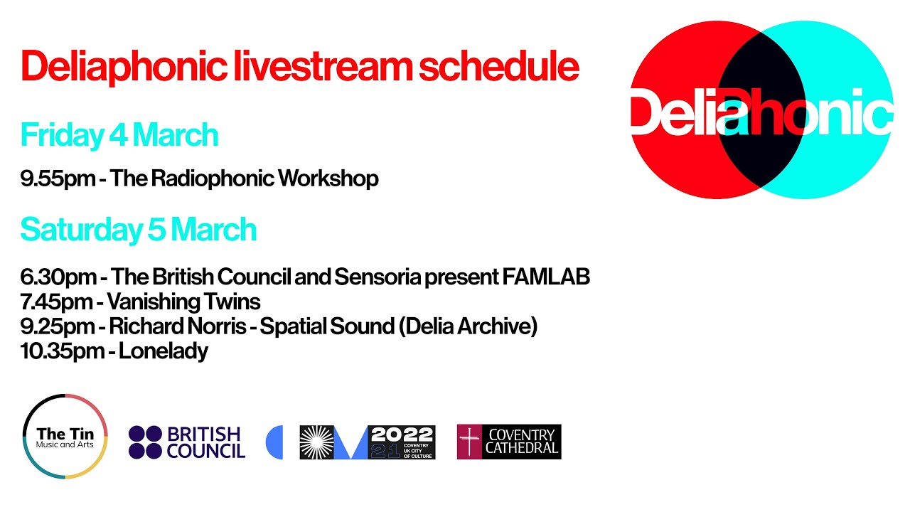 Deliaphonic 2022: Radiophonic Workshop