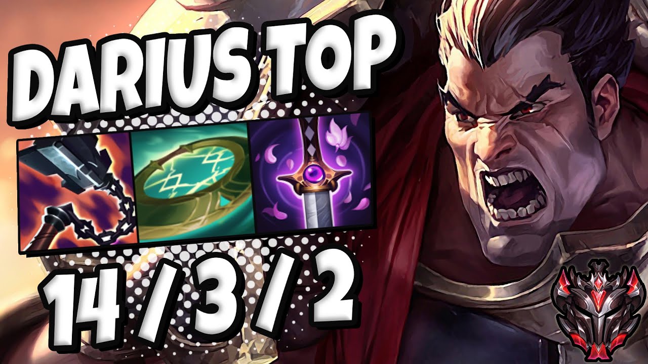 DARIUS vs FIORA [ TOP ] Lol EUW Grandmaster Patch 11.24 ✅