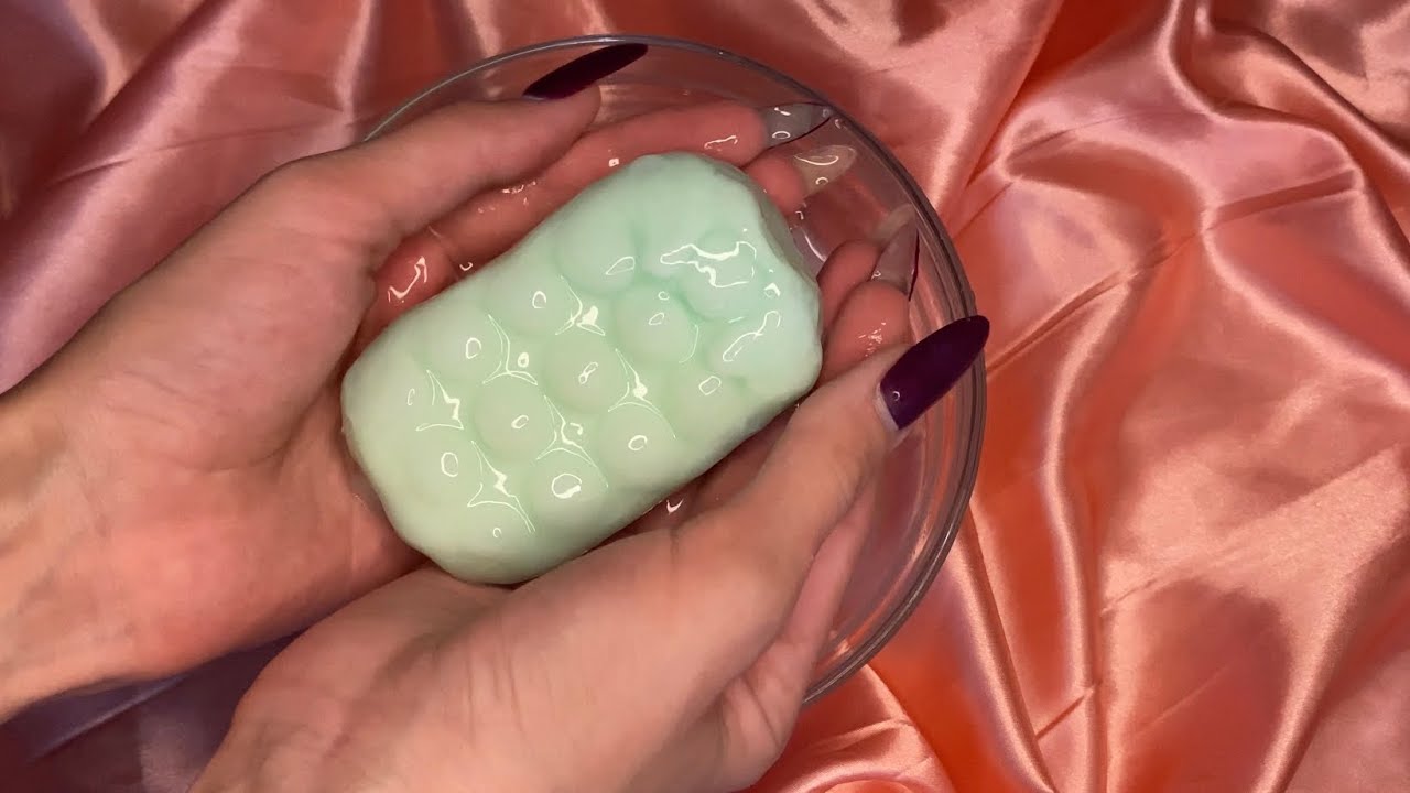 Уютный Asmr 🥱😴 Массажное мыло Magic от Эфко • Асмр Мыление + Размокшее