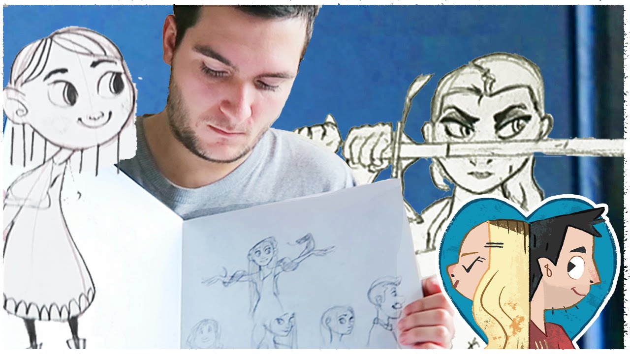 Adam's HUGE A3 SKETCHBOOK Tour!