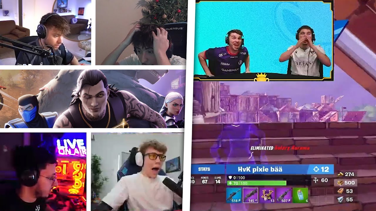 Les STREAMEURS Découvre la Saison 2 😍 HAVOK PIXIE Fait le CLUTCH de L'Année 😱