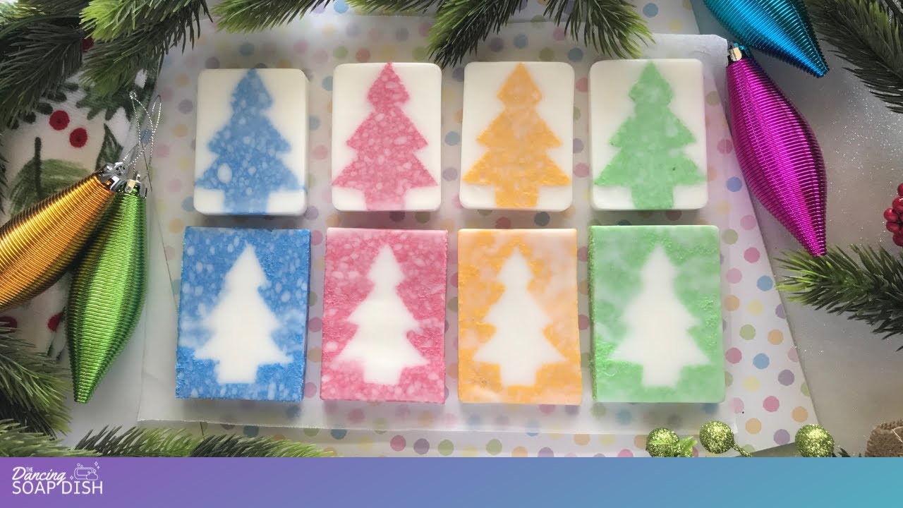 Exfoliating Christmas Soap Sponge Tutorial