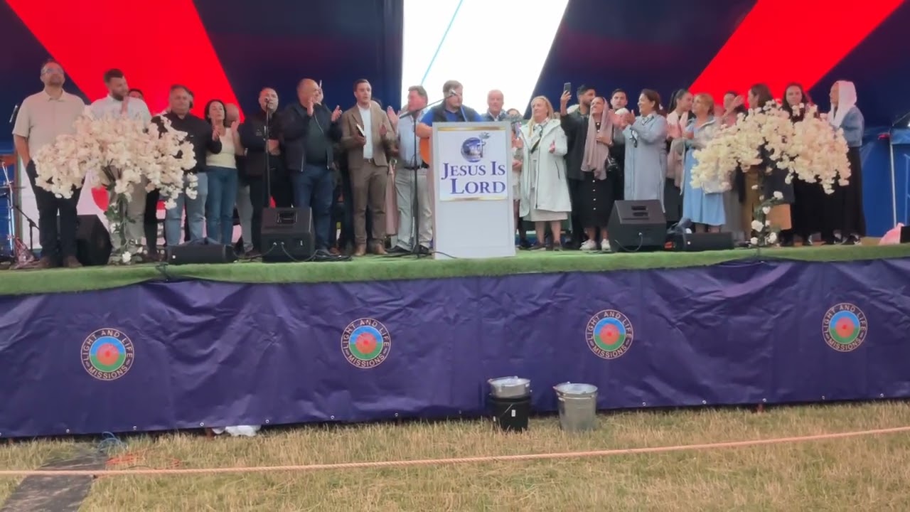 Light and life convention market harborough July 20th 2025 French and Irish