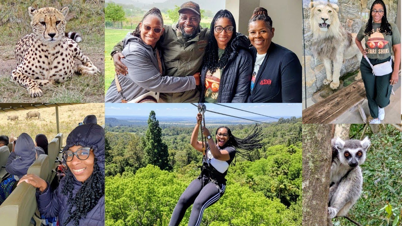 South Africa Travel Vlog | Botlierskop Safari | Monkeyland | Tsitsikamma National Park | Ziplining