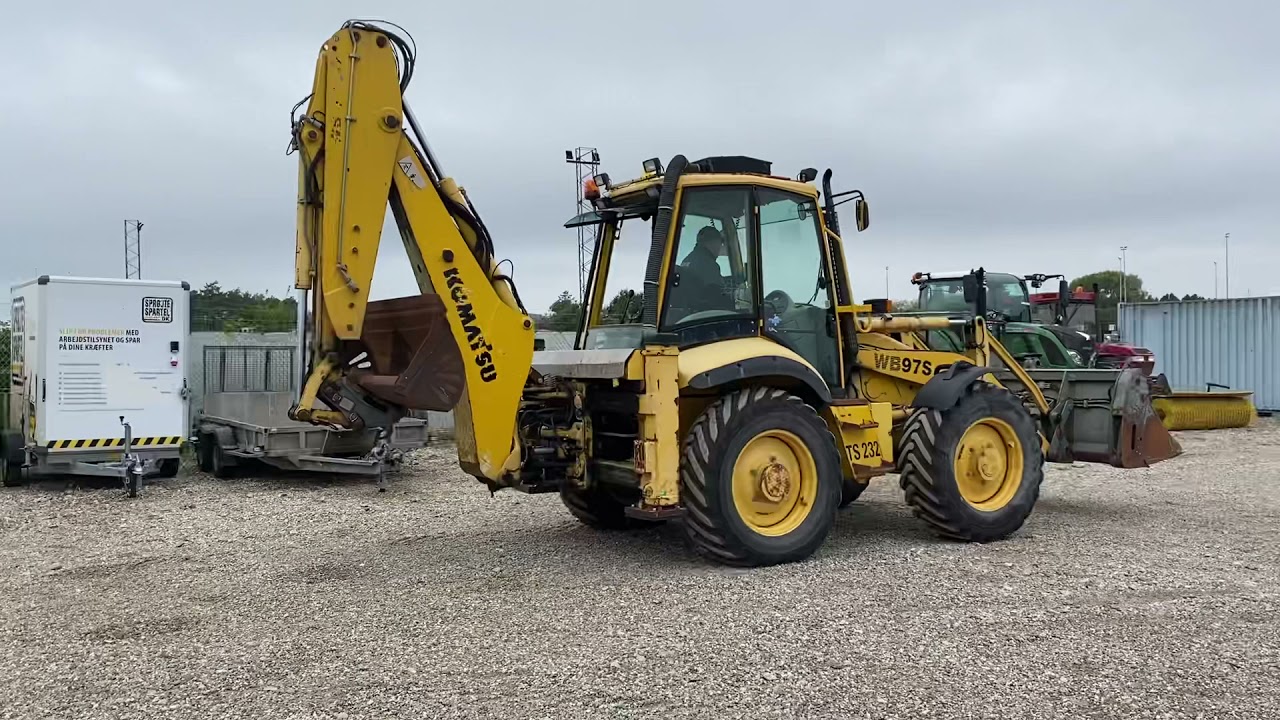 Køb Komatsu WB97S rendegraver på Klaravik.dk - 442881