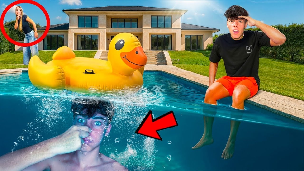 NASCONDINO ESTREMO NELLA VILLA DEL BREAKFAST CLUB CON GLI INFLUENCER! 😱