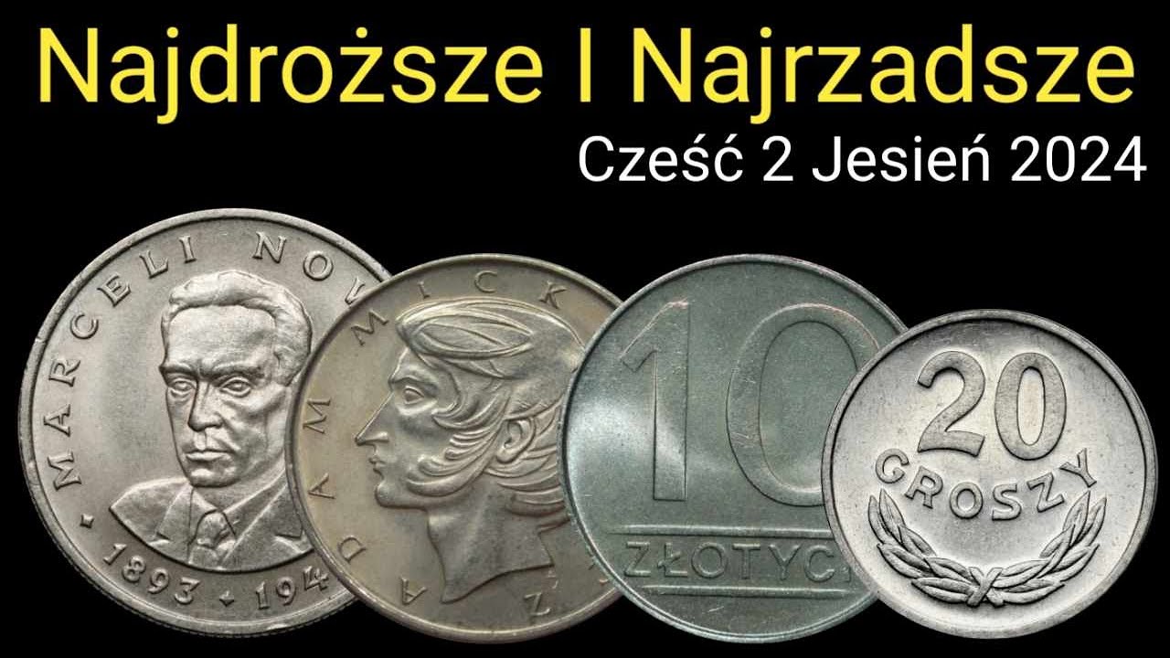 Najdroższe i najrzadsze monety PRL-u część 2 Listopad 2024